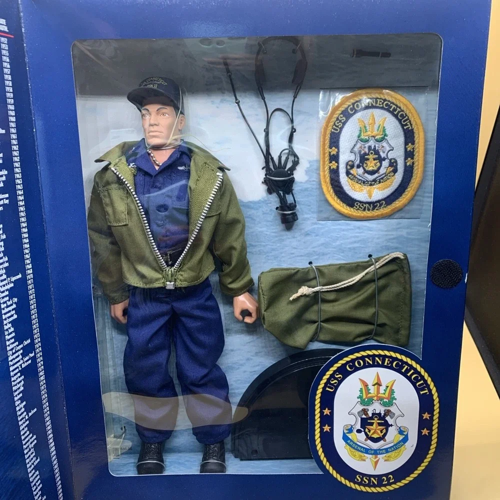GI Joe Classic Collection USS CONNECTICUT CREWMAN SSN-22 Seawolf 1998 Sealed Box